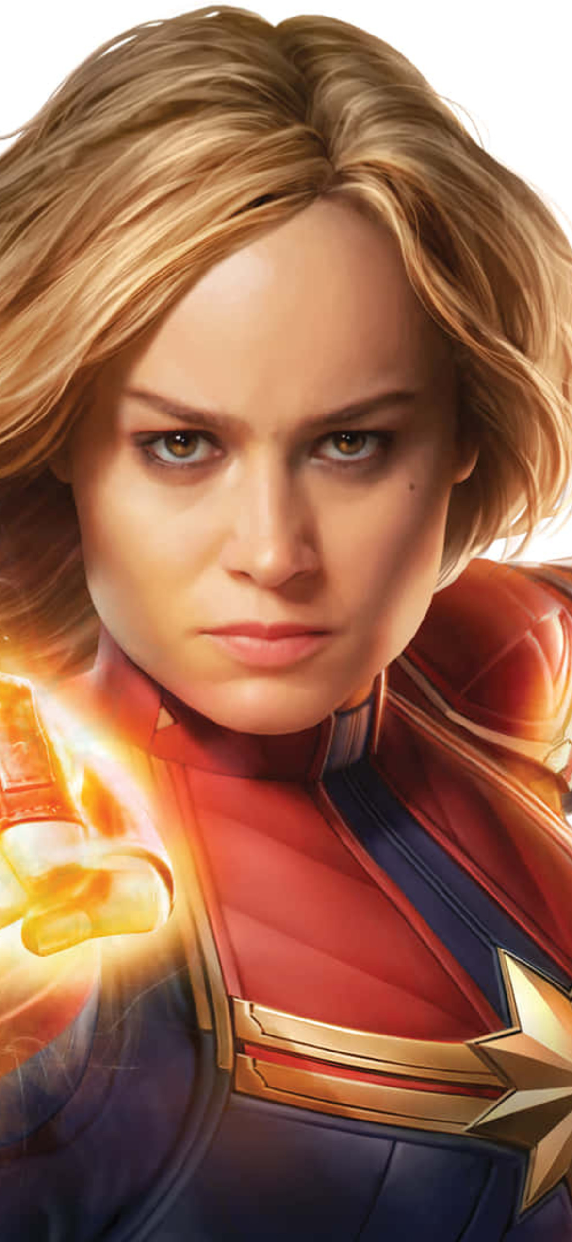 Captain Marvel 3d Duziswrxbt Ultra HD iPhone 16 Wallpaper