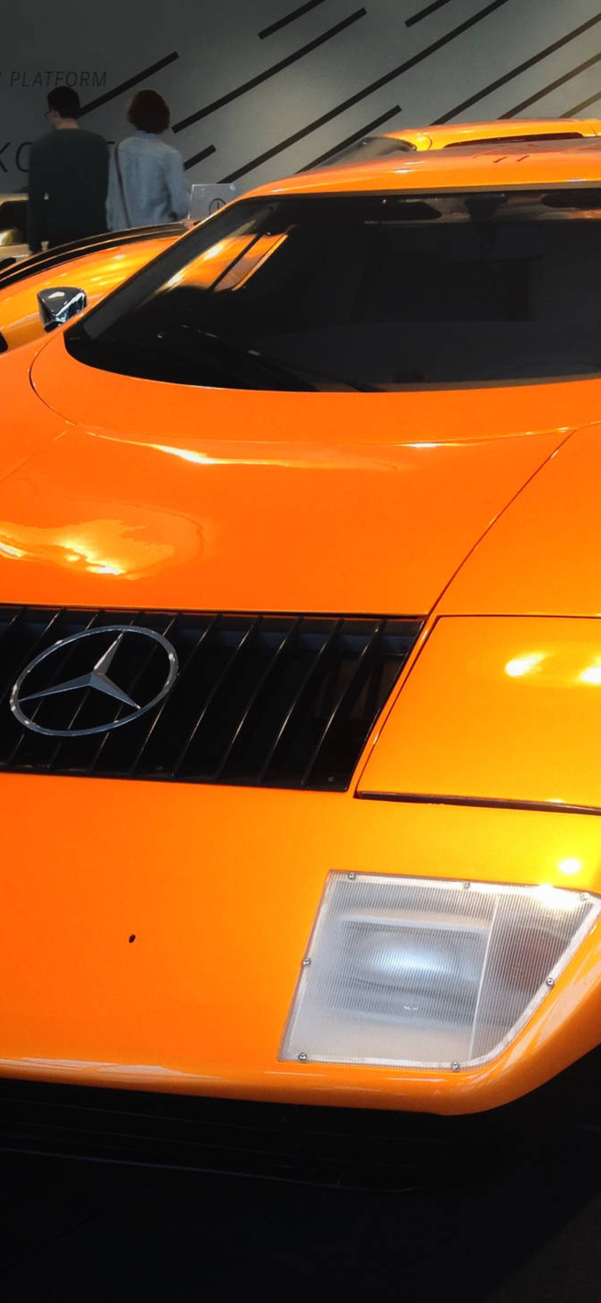 Experimental Mercedes Benz C111 Ultra HD iPhone 16 Wallpaper