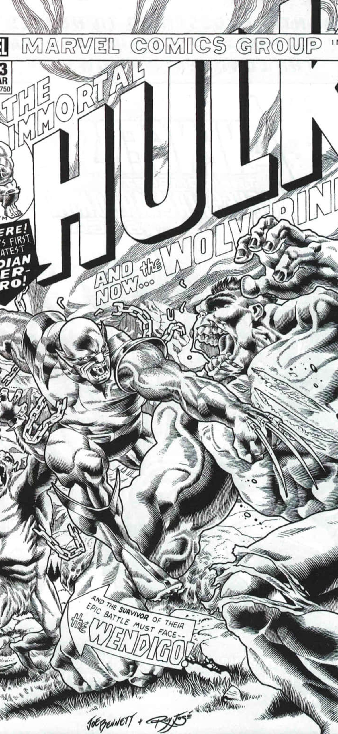 Marvel Black And White Ultra HD iPhone 16 Wallpaper