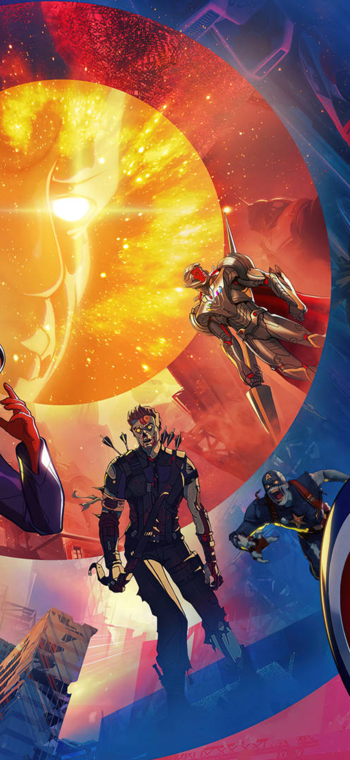 Marvel Desktop Mcu What If Sjcyo Ultra HD iPhone 16 Wallpaper
