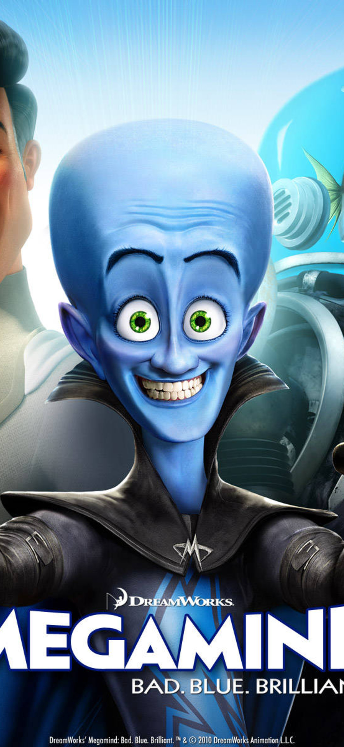 Megamind Metro Man And Minion Y Ultra HD iPhone 16 Wallpaper