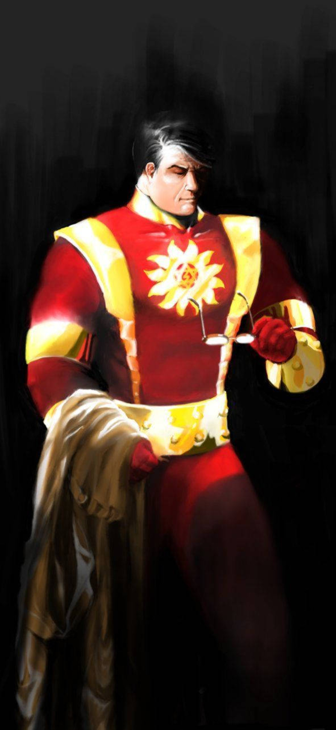 Shaktiman Holding His Eyeglasses Ultra HD iPhone 16 Wallpaper