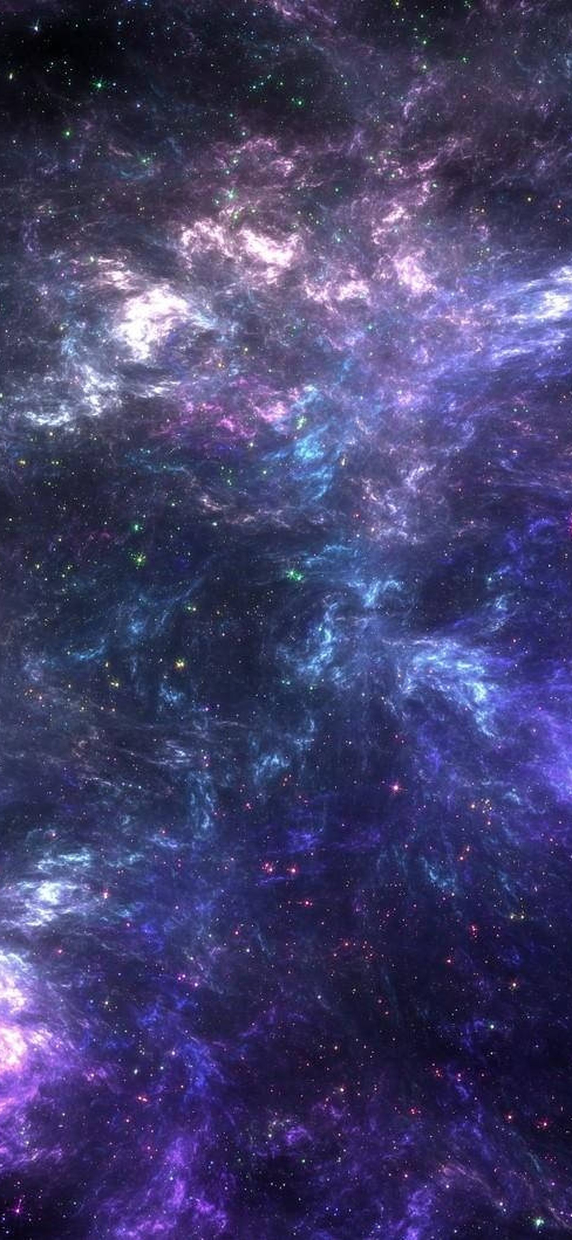 Blue Galaxy Nebula For