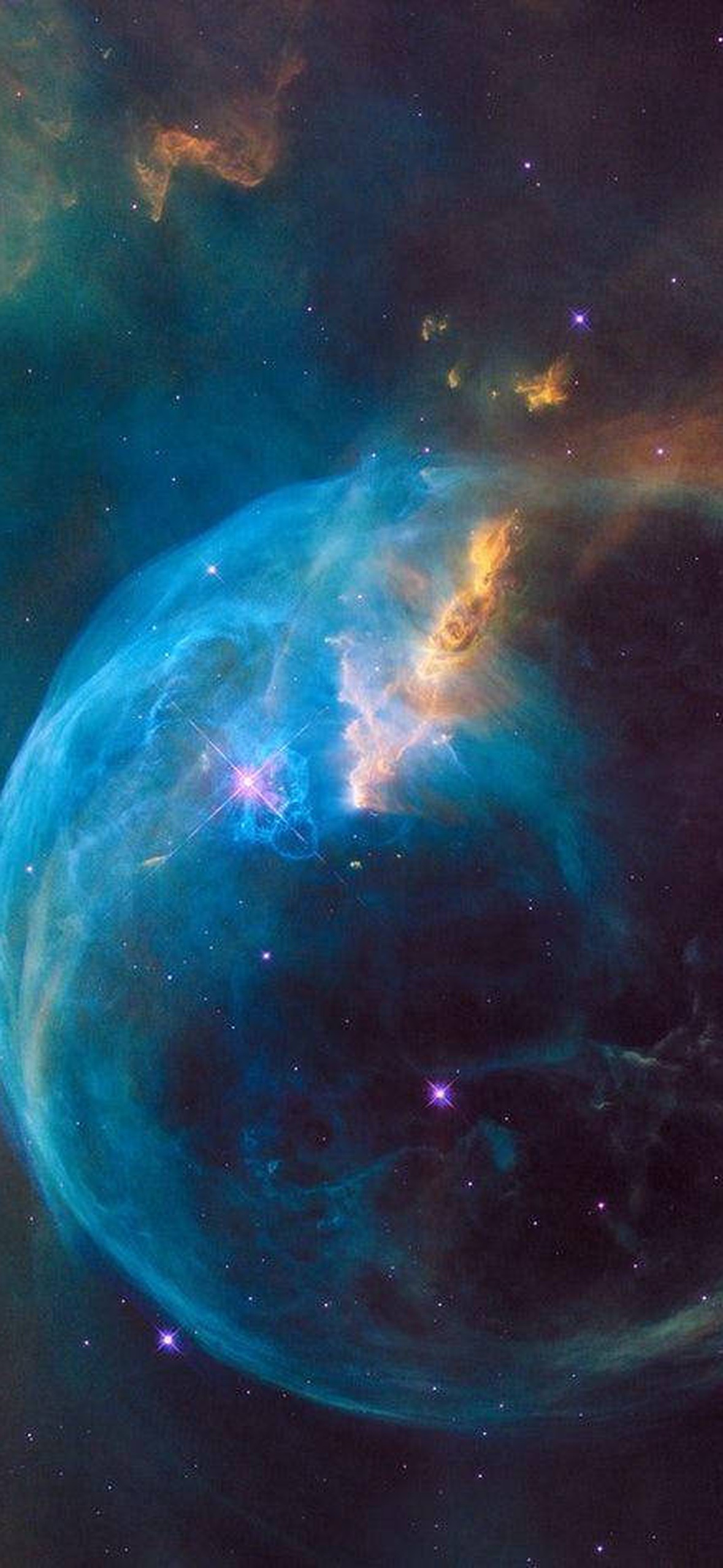 Space Clouds Samsung Galaxy Tablet