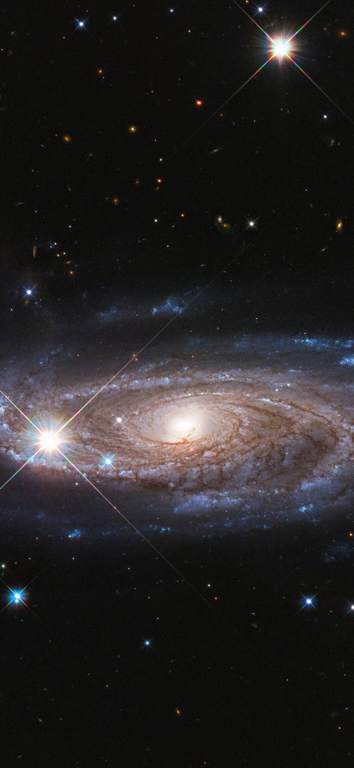 Milky Way Galaxy In Outer Space