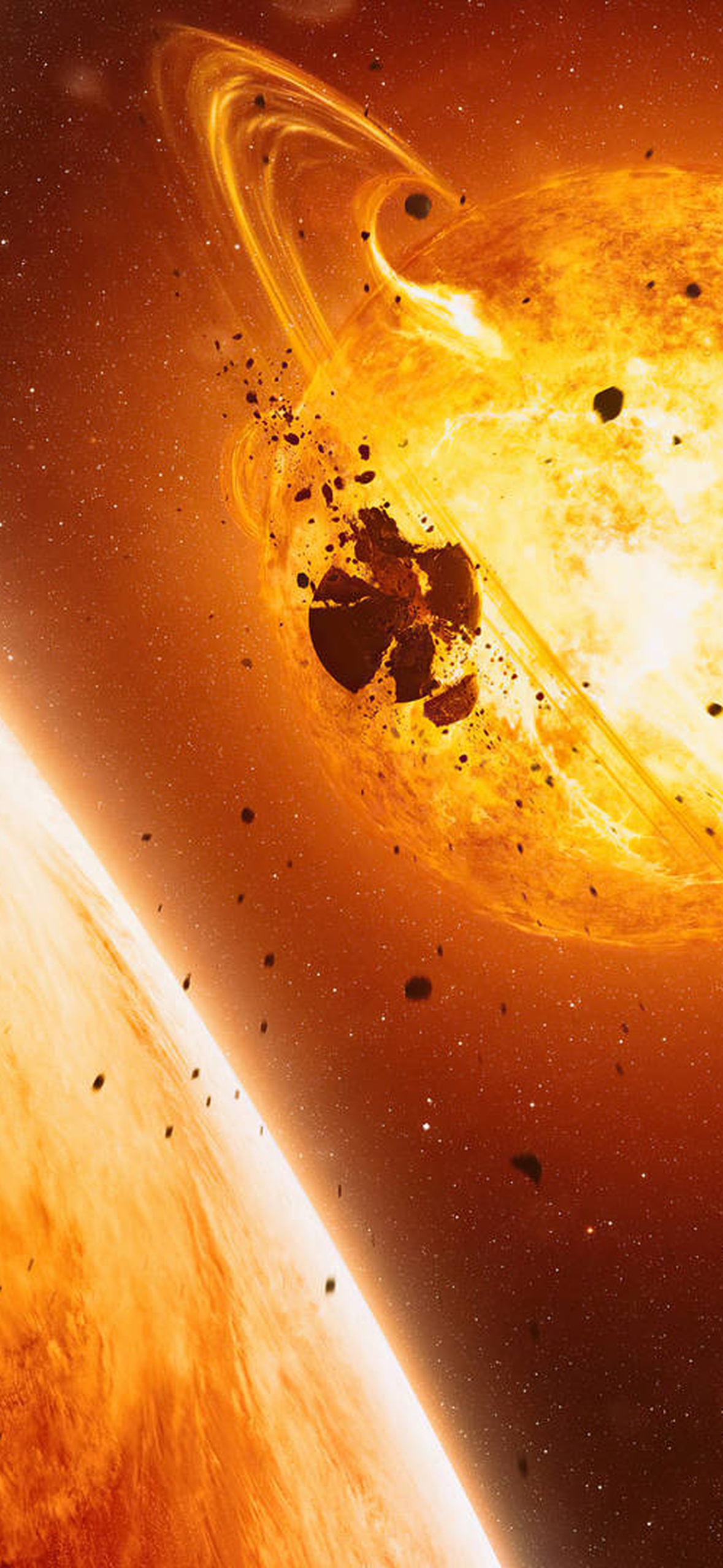 Orange Star Cosmic Rings