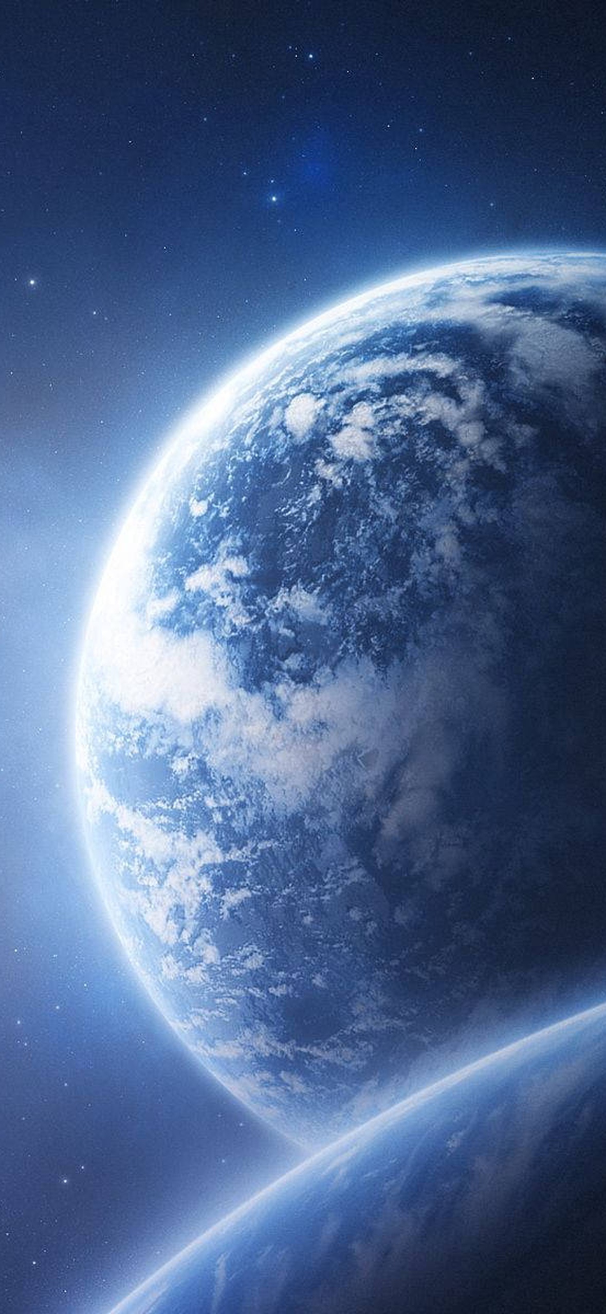 White Blue Earth