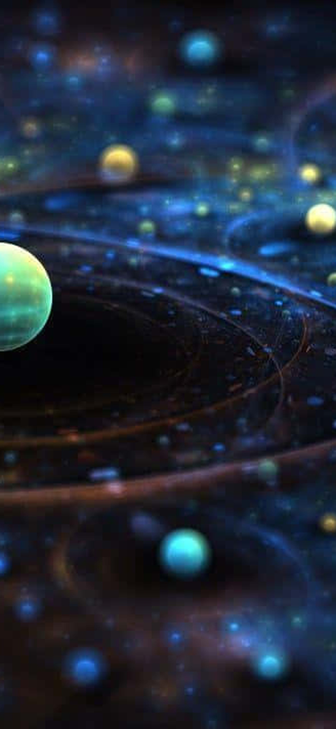 Modest Beauty Of Space And Planets