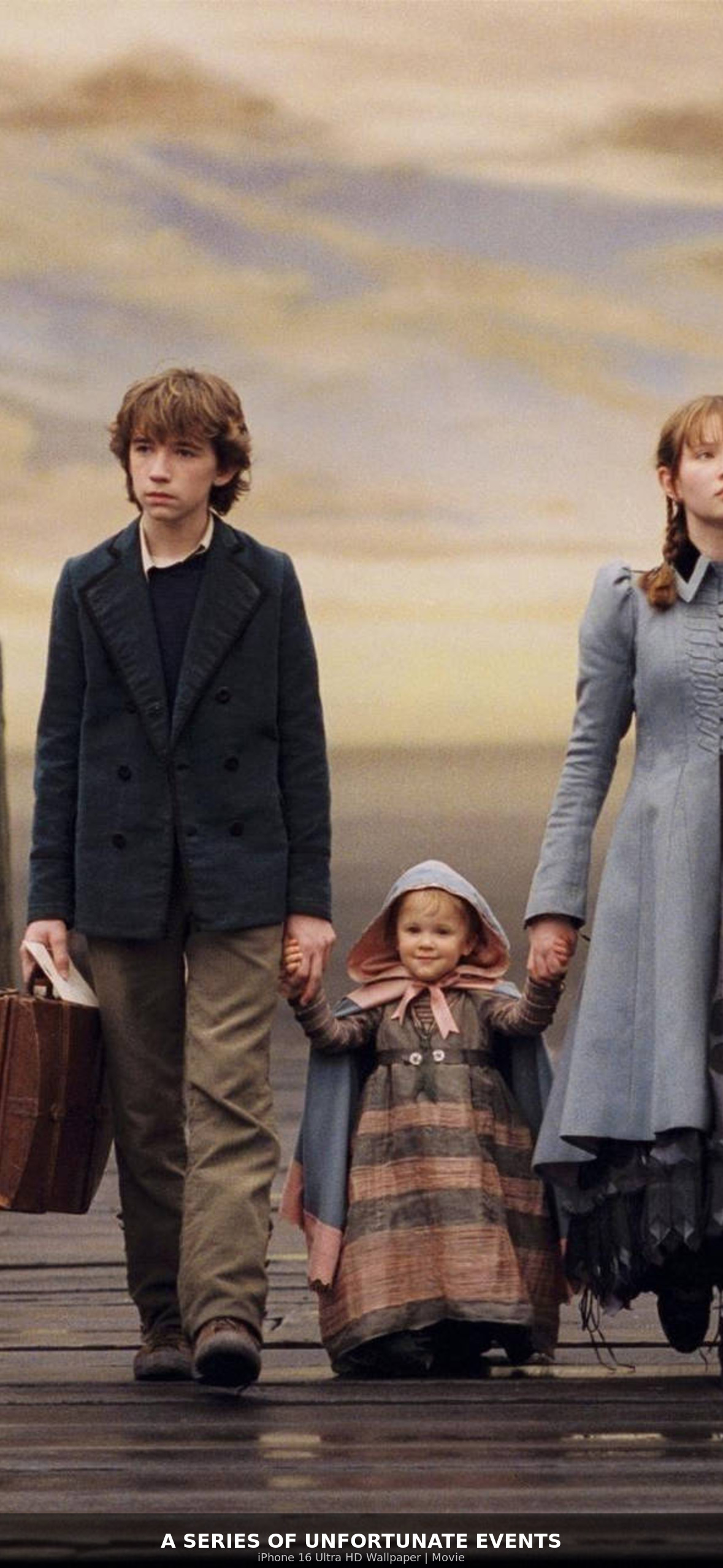 A Series Of Unfortunate Events Ultra HD iPhone 16 Movie Wallpaper
