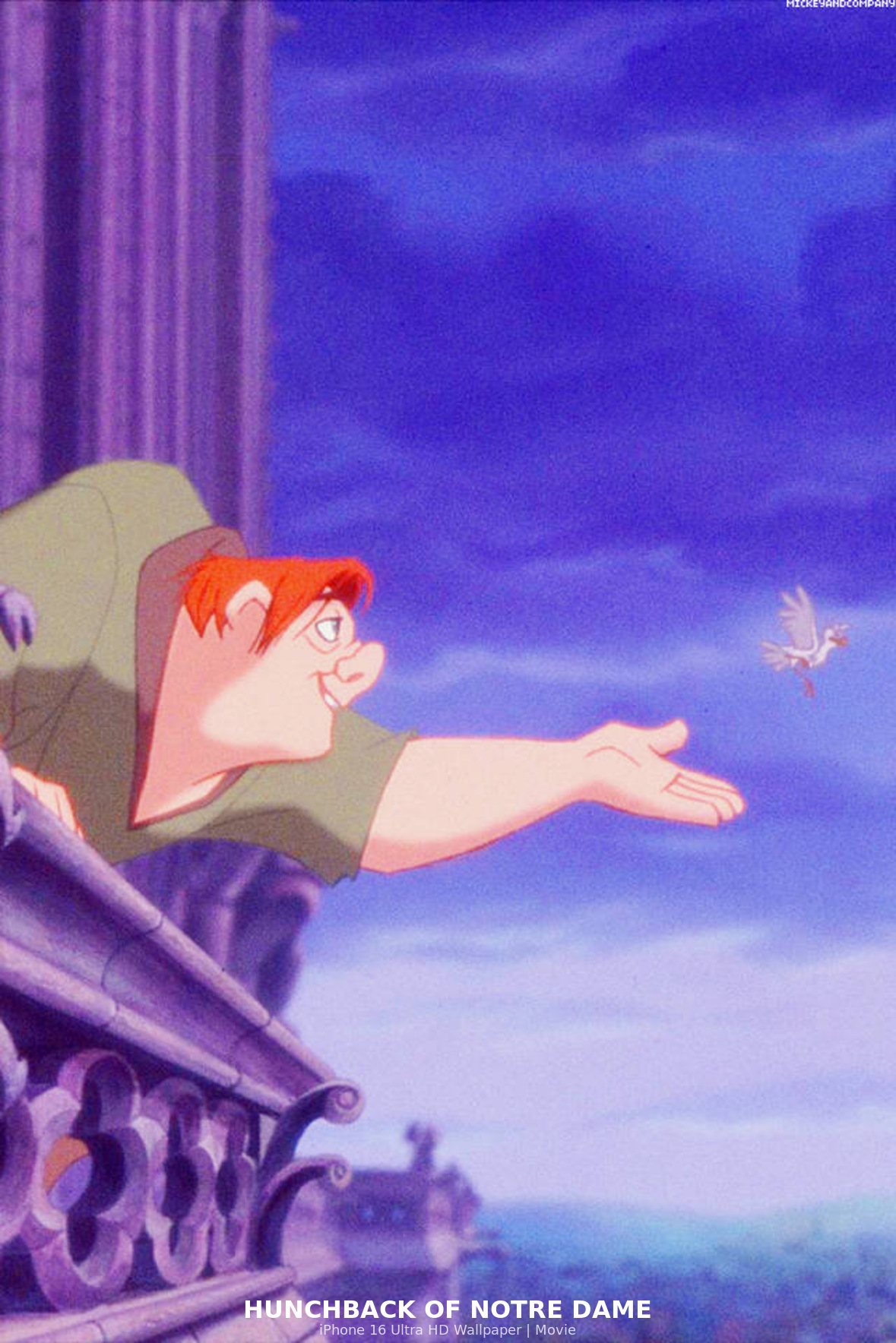Hunchback of Notre Dame Ultra HD iPhone 16 Movie Wallpaper