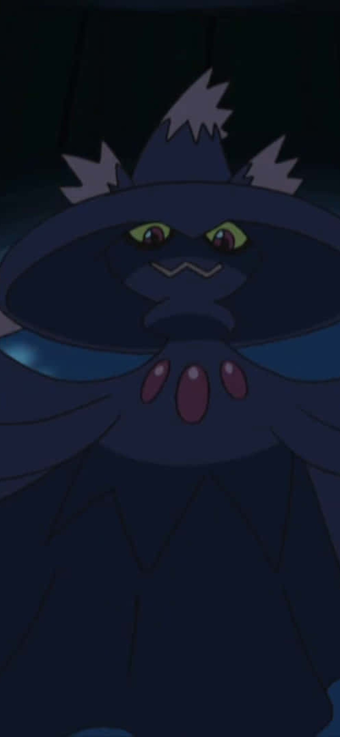 Floating Ghost Pokémon Mismagius Ultra HD iPhone 16 Wallpaper