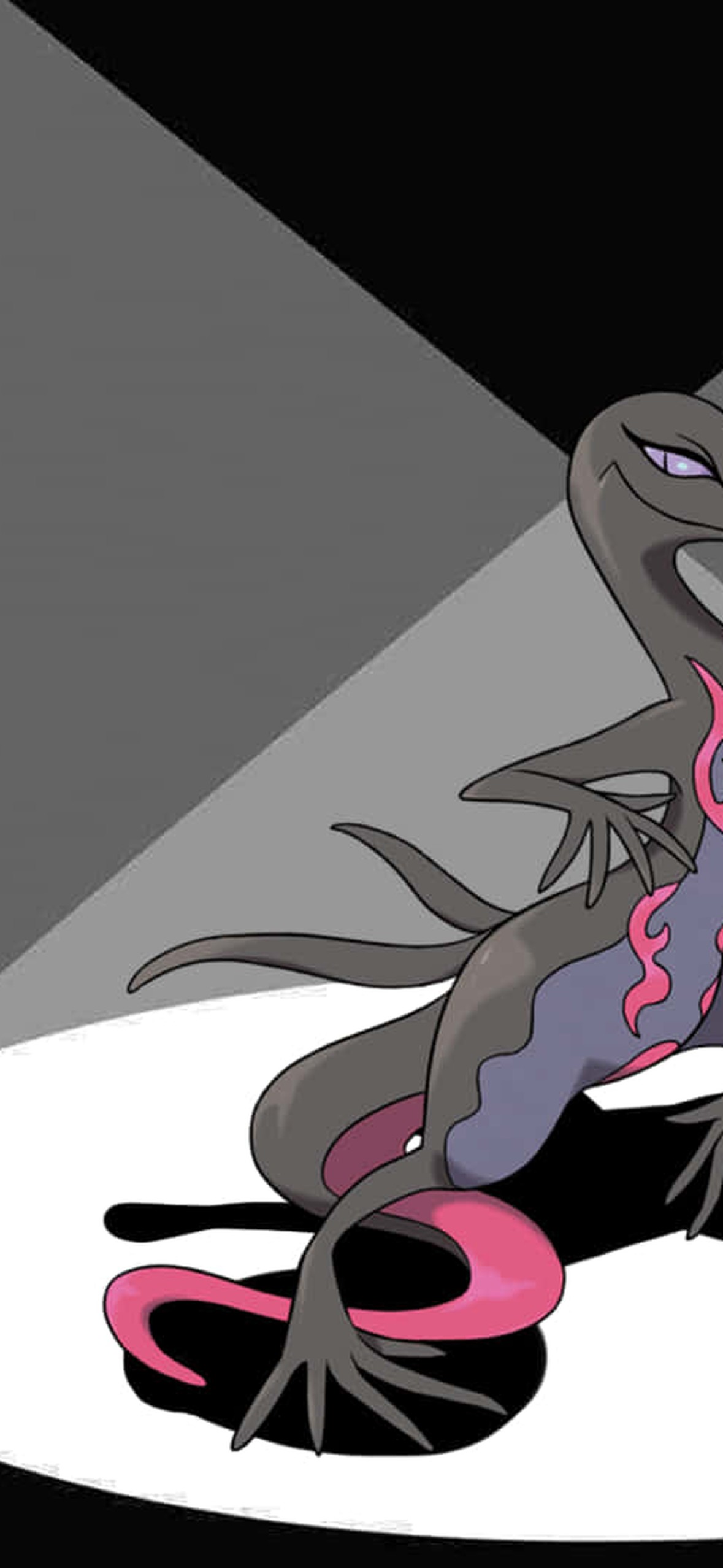 Who's That Pokémon Salazzle Ultra HD iPhone 16 Wallpaper